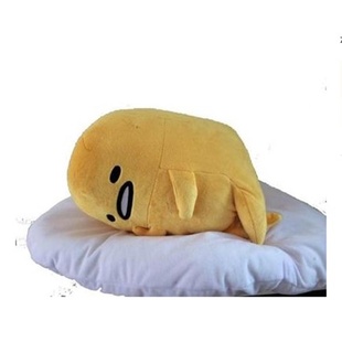 卡通可爱懒蛋蛋蛋黄君蛋黄哥公仔玩偶抱枕靠垫毛绒玩具生日礼物女