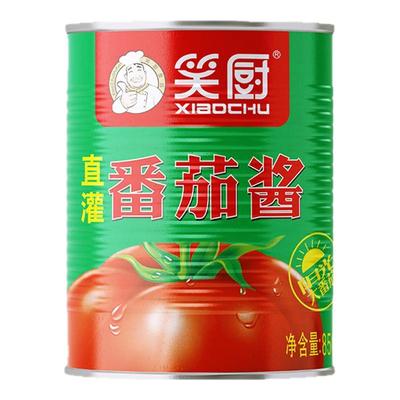 笑厨番茄酱新鲜罐装850g炒菜调味罐头无添加防腐剂大容量调味酱