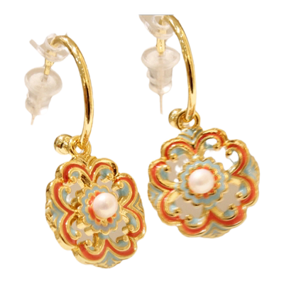 sumni民族风情珐琅滴釉女