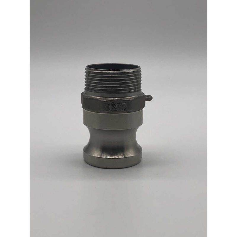 304不锈钢快速接头扳把式快装接头4分6分1寸1.2寸1.5寸2寸F型