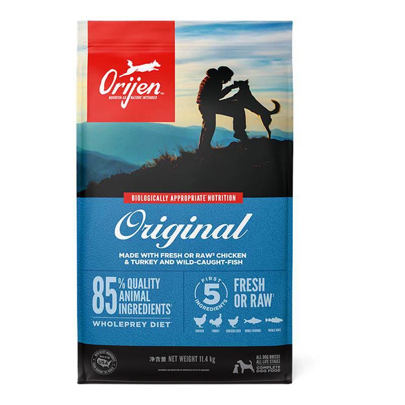 Orijen渴望原始猎食经典原味鸡肉狗粮金毛哈士奇进口成幼犬粮临期