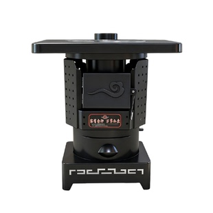 新型农村无烟气化炉农村家用室内柴火灶柴煤两用加厚蜂窝煤取暖炉