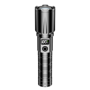 德国精工手电筒2026新款强光充电式超长续航大容量战术超亮白激光