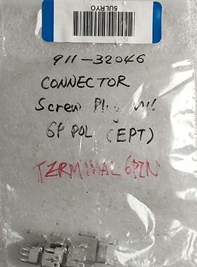 911-32046连接器，Screw Plug Male，6议价