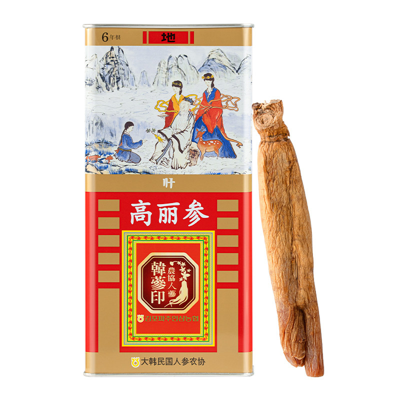 韩参印高丽参地字号300g礼盒