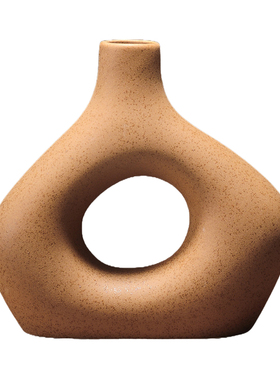 中古风客厅简约复古小众陶瓷花瓶