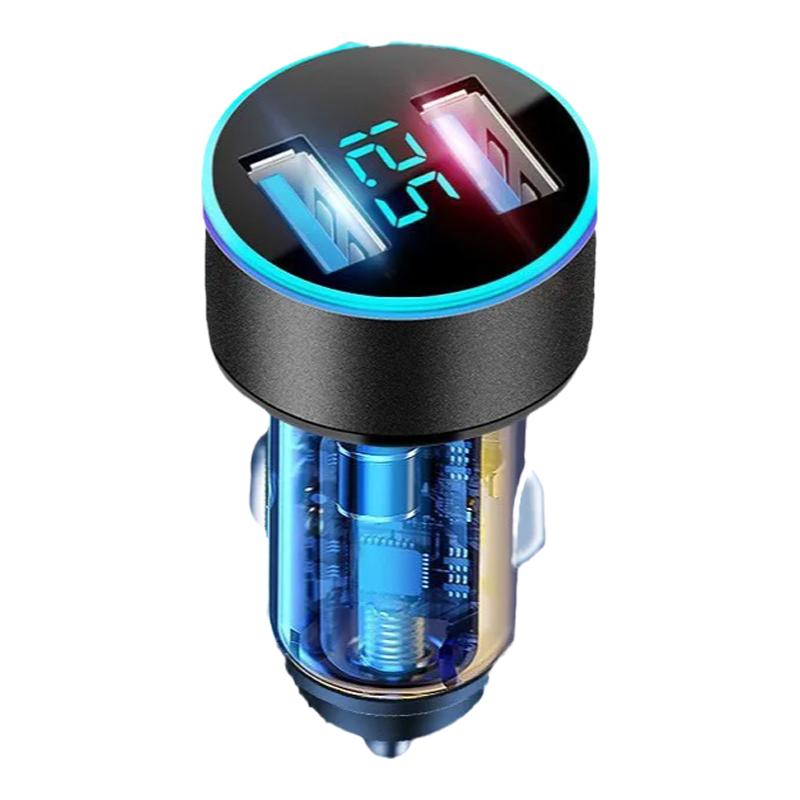 车载充电器超级快充点烟器转USB