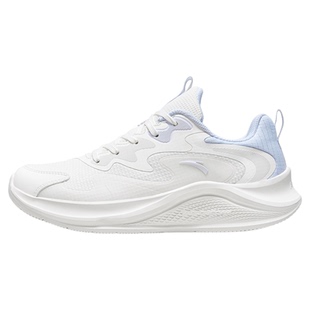 安踏漫步跑步鞋女鞋春季新款官方正品网面透气轻质慢跑跳绳运动鞋