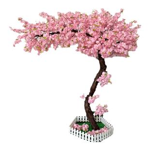 仿真樱花假树日式系桃花商场许愿树新年春节室内户外落地装饰造景