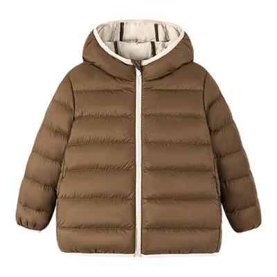 迷你巴拉巴拉三防连帽外套羽绒服