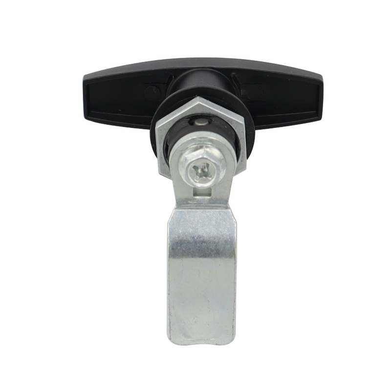 房车拖车T型把手转电锌合金手柄型T锁锁机柜工具箱箱舌锁