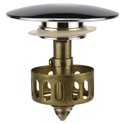 配件过滤网全铜弹跳盖面盆下水器