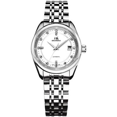 镶钻女表上海机械镶钻简约风