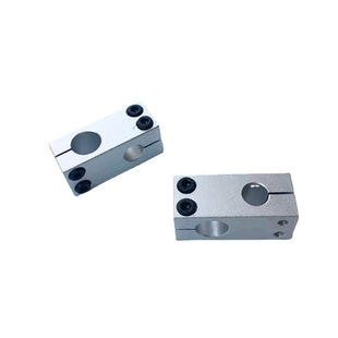 双孔垂直交叉十字型连接件十字架支撑座同径异径光轴十字座固定夹