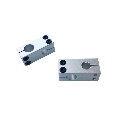 双孔十字夹光轴支撑座固定连接件