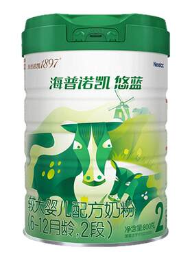 海普诺凯悠蓝较大婴儿配方奶粉