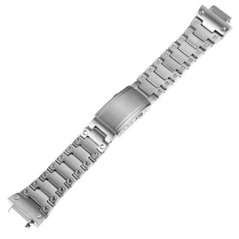 适配G-shock卡西欧GM-5600 GM-2100 GBM-2100不锈钢表带表链改装
