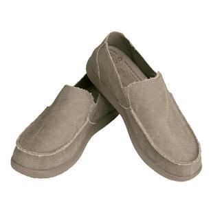 Crocs/卡骆驰户外休闲鞋帆船鞋一脚蹬帆布软底运动鞋男子春夏季