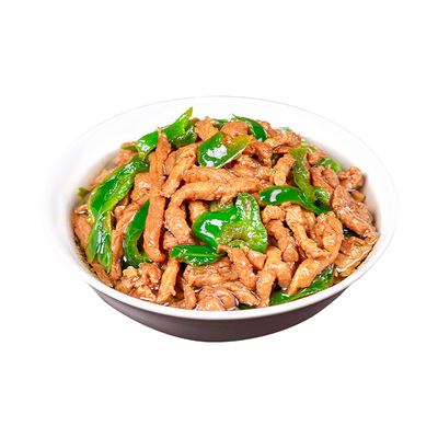 青椒肉丝料理包商用预制菜外卖快餐专用加热即食餐饮批发工厂直供