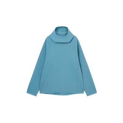 挪客华夫格长袖T恤早秋轻户外徒步登山速干抑菌防晒男女圆领高领