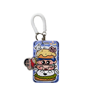 emo原创小白夹新汉堡卡套创意便携卡套公交地铁食堂门禁证件收纳