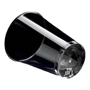 一次性杯子航空杯啤酒杯硬质加厚透明塑料杯泡茶杯水杯高档酒水杯