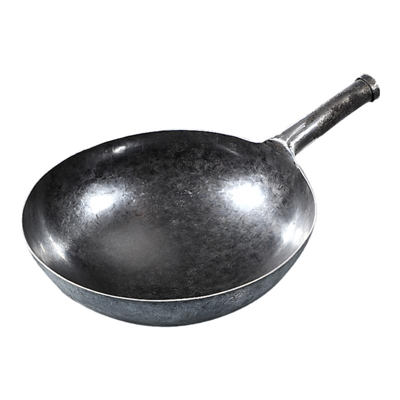 炒菜章丘手工铁锅老聂家传统工艺黑锅无涂层不粘锅无油烟老式炒锅