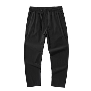 裤子男款秋冬长裤宽松运动裤2025新款男士休闲裤直筒裤阔腿裤加绒