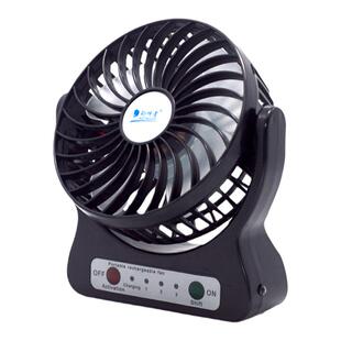 聆听者学生宿舍usb小风扇迷你静音大风力便携桌面可充电风扇家用