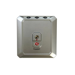 TSA007密码锁旅行箱包锁万达铝框锁方形火炬锁YIF行李箱密码锁扣