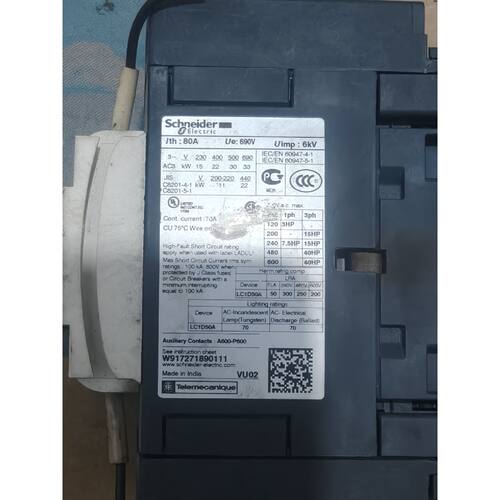〔议价-可维修〕 LC1D50A接触器 TeSys系列 实