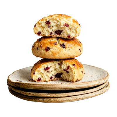 士丹顿蔓越莓司康饼英式手作糕点学生早餐办公室休闲零食点心面包
