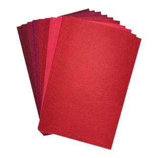 加厚红色不织布diy刺绣手工编织材料工具包喜庆挂饰毛毡无纺布料