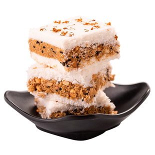 温州特产手工夹心小米糕蒸糕传统网红糕点桂花糕零食品小吃糯米糕