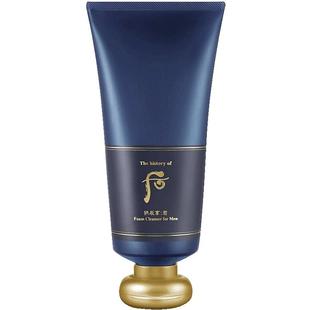 whoo后男士洗面奶拱辰享君泡沫洁面膏清爽控油专用旗舰店官方正品