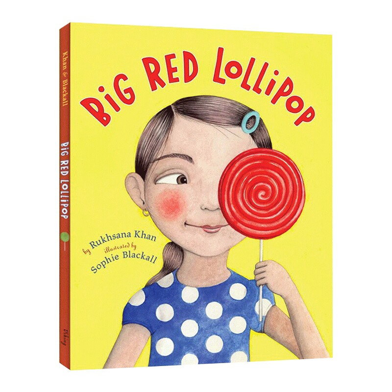 英文原版 Big Red Lollipop 大大的红色棒棒糖 精装 2010纽约时报绘本 英文版 进口英语原版书籍