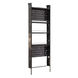 卫生间门后超薄置物架落地多层浴室极窄夹缝收纳架厕所洞洞板架子