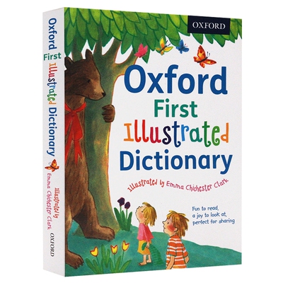 正版 牛津幼儿插画版词典 英文原版儿童英英词典 Oxford First Illustrated Dictionary 英语词汇辅导书 英文版进口书