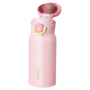 富光保温杯女生高颜值便携学生男车载弹盖简约刻字定制保冷水杯子