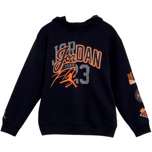 Nike耐克男童针织新款时尚套头衫休闲舒适百搭连帽卫衣IO6217-045