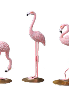 ins火烈鸟橱窗桌面礼物品小摆件