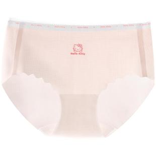 儿童内裤女童三角裤透气网眼女孩无痕冰丝短裤中大童A类薄款底裤