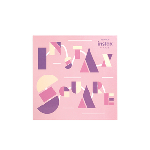 富士一次成像方形相册光影流年 可放拍立得相纸大容量翻页设计