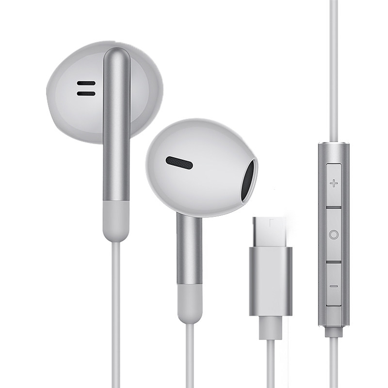 柏林之声适用vivo苹果耳麦有线耳机半入耳高音质圆孔游戏唱歌扁头