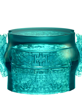 办公室摆件琉园琉璃装饰礼品中式