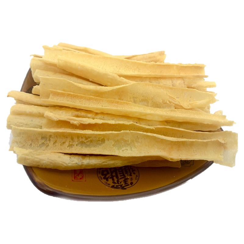 井冈山豆皮油豆皮豆腐皮豆腐管子头层豆浆皮腐竹酒店特色菜250克