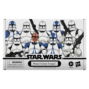 现货 孩之宝 星球大战 TVC 3.75 二代甲克隆人 克隆兵 4人套 1/18