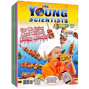 【单期可选】The Young Scientists level4 小小科学家四阶2025/26年新加坡科学漫画儿童英文杂志12-14岁国外期刊探索世界2024杂志