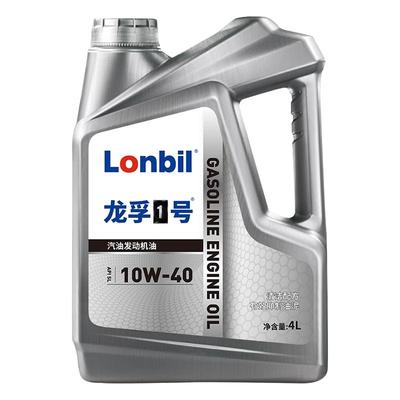 龙孚汽油机油4升SL10W40