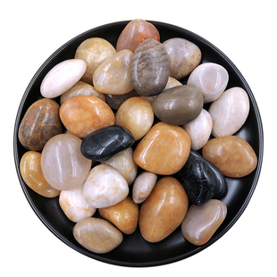 50斤鹅卵石铺路铺地庭院石子园林造景天然石头雨花石原石大鹅暖石